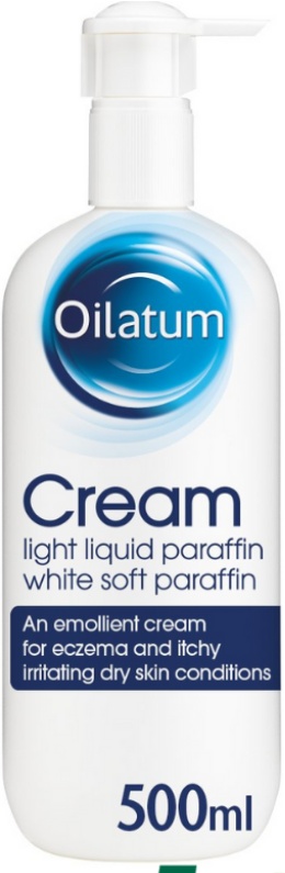 2x Oilatum Eczema Dry Skin Emollient Cream Fragrance Free - 500ml