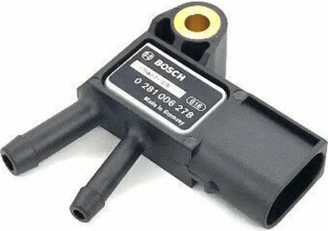 Exhaust Pressure Sensor fits MERCEDES A160 W169 2.0D 04 to 12 OM640.942 Bosch