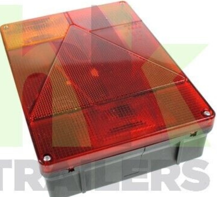 Radex Light Unit, Left Hand, Combination, Rear, Trailer, Quick Connect, 6800