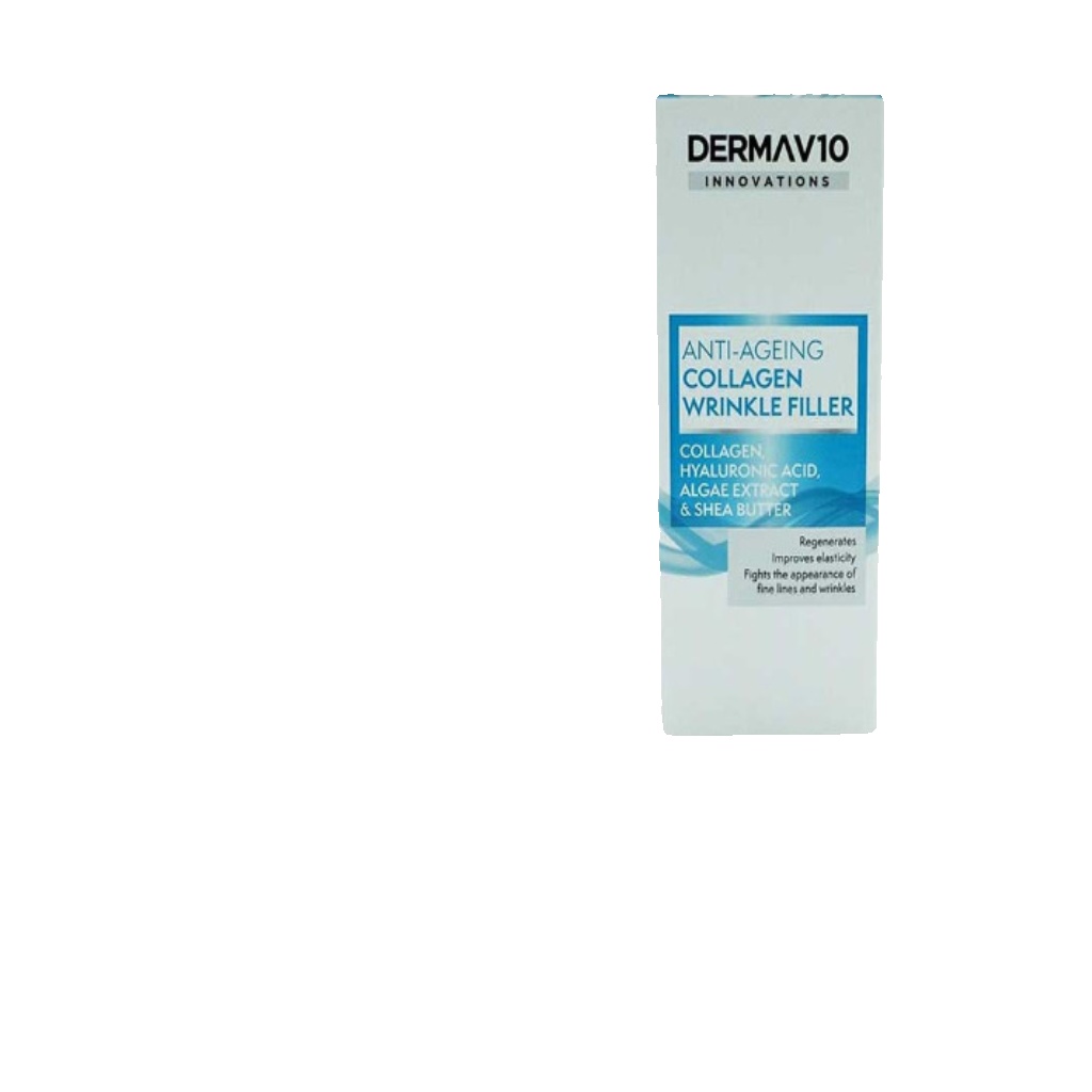 Derma V10 Innovations Anti Ageing Collagen Wrinkle Filler Hyaluronic Acid 3x15ml