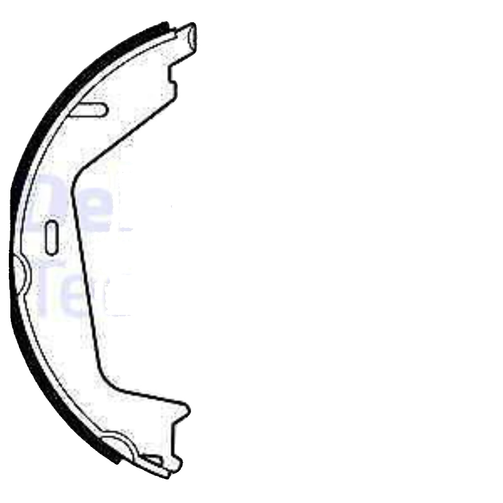 Fits DELPHI LOCKHEED HAMULCE LS2144 BRAKE SHOES. VOLVO XC90  ⭐UK Stock⭐