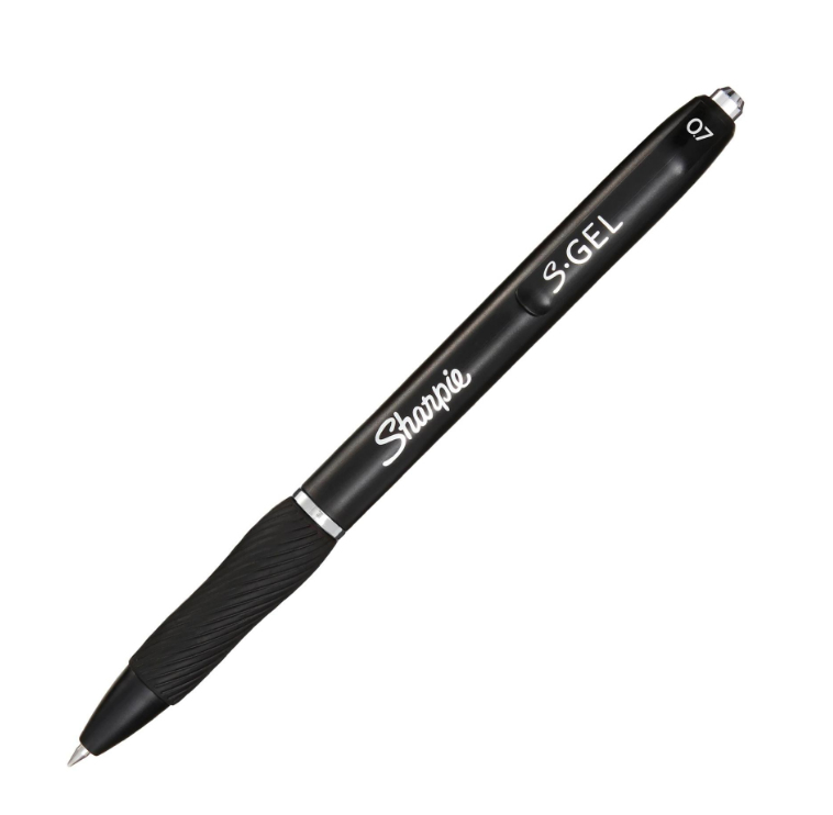Sharpie Gel Pens 0.7mm Black pack of 3 - Image 6