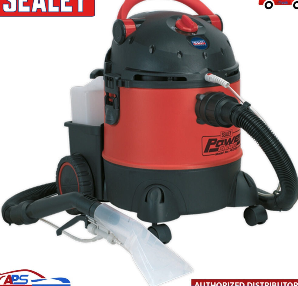 Sealey PC310 Valeting Machine Wet & Dry with Accessories 20ltr 1250W 230V
