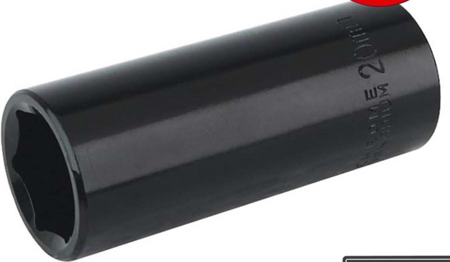 Sealey IS1220D Premier Deep Impact Socket 1/2""Sq Drive 20mm