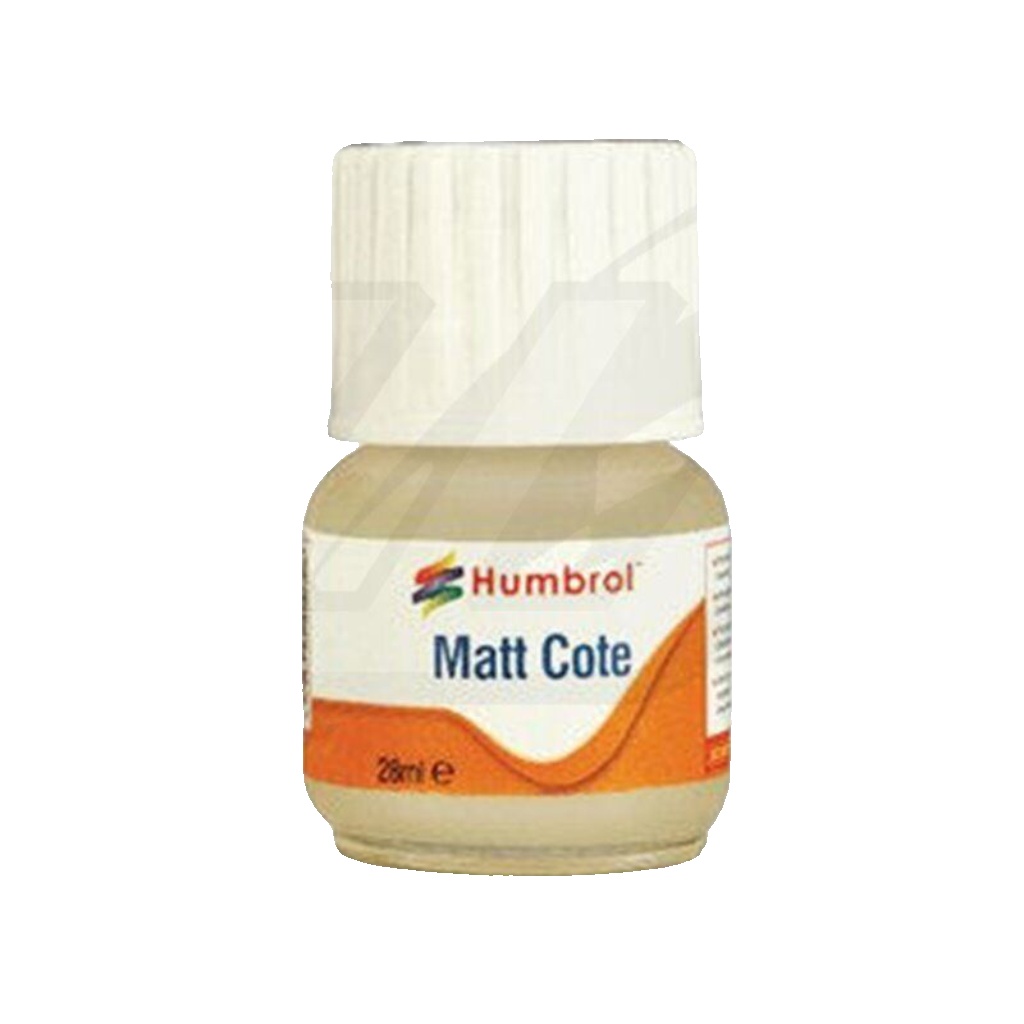 Humbrol Clear Modelcote Matt Cote Varnish  : 28Ml - Image 12