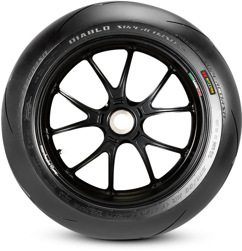 Motorcycle Tyre Pirelli SUPERCORSA V3 SP 200/55 ZR17 (78W) Rear Suzuki