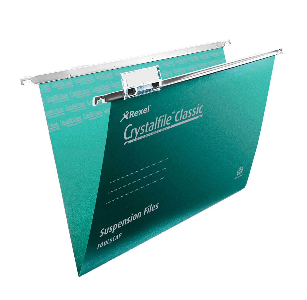 Rexel Crystalfile Classic Foolscap Suspension File 78046