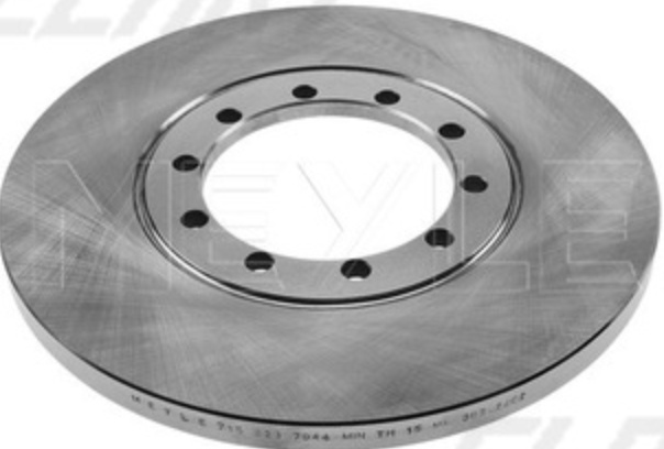 Original MEYLE Brake Disc 715 523 7044 for Ford