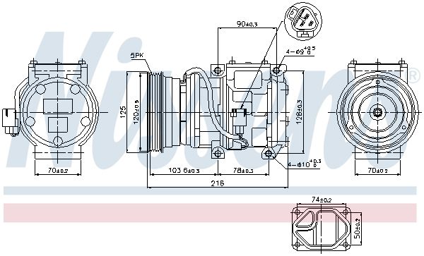 CONDENSER AIR CONDITIONING 940453 FOR AUDI A4/S4 A5/Convertible/S5 Q5/SUV A6 A4