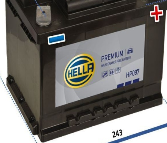 097 Numax Car Battery 12V 60AH
