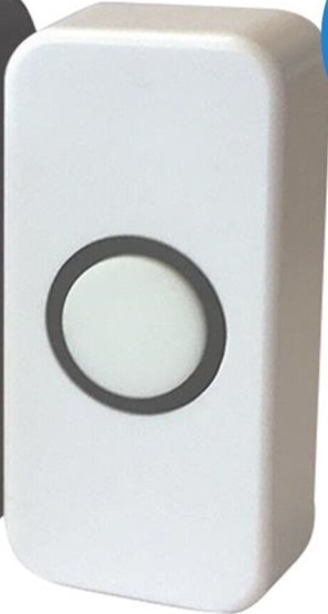 Deta C3506CH Wired Door Bell Push (Non illuminated) - Polished Chrome
