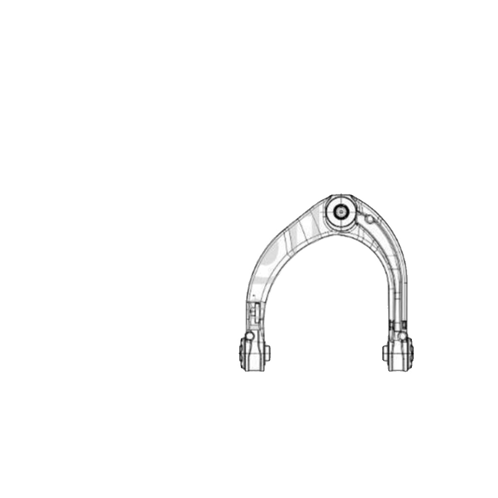 FEBI 177842 CONTROL/TRAILING ARM WHEEL SUSPENSION Front LH,Upper