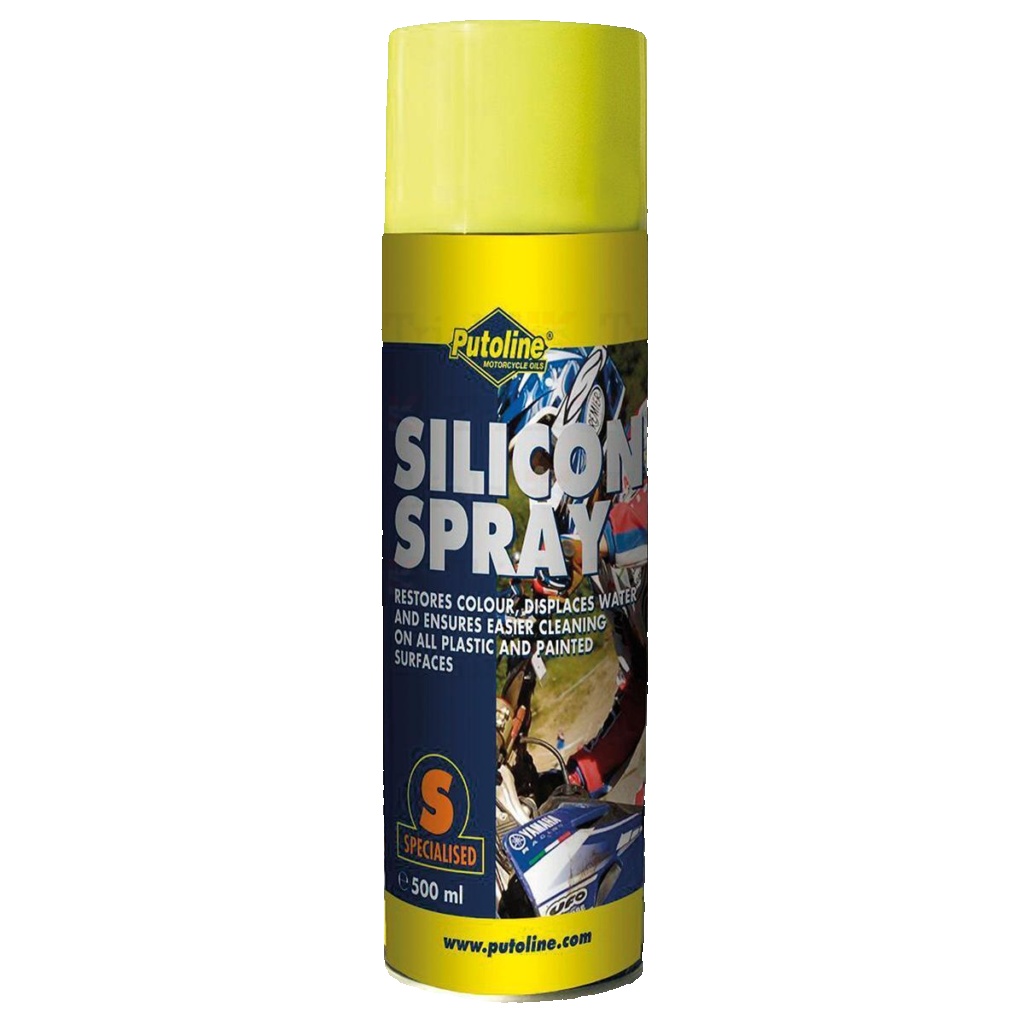 Putoline Silicone Spray Aerosol 500 Ml For Motorcycle Parts Accessories