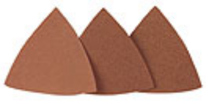 Proxxon Micromot Triangular Sanding Pads for OZI 220/E 240 Grit Pack 25