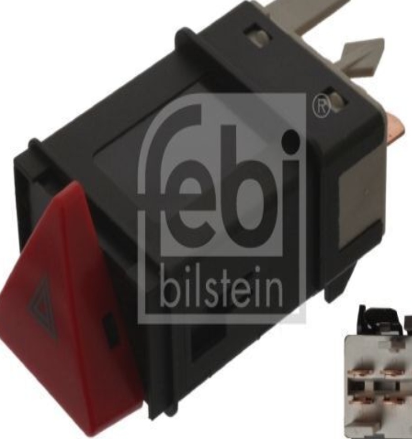 Fits FEBI 44393 VW T4 HAZARD WARNING LIGHT SWITCH  ⭐UK Stock⭐