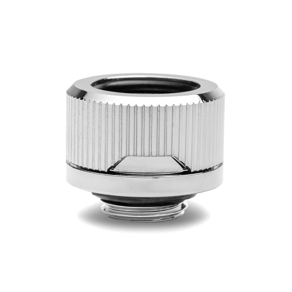 EKWB EK-Quantum Torque HTC 16mm OD Rigid Tubing Compression Fitting - Nickel