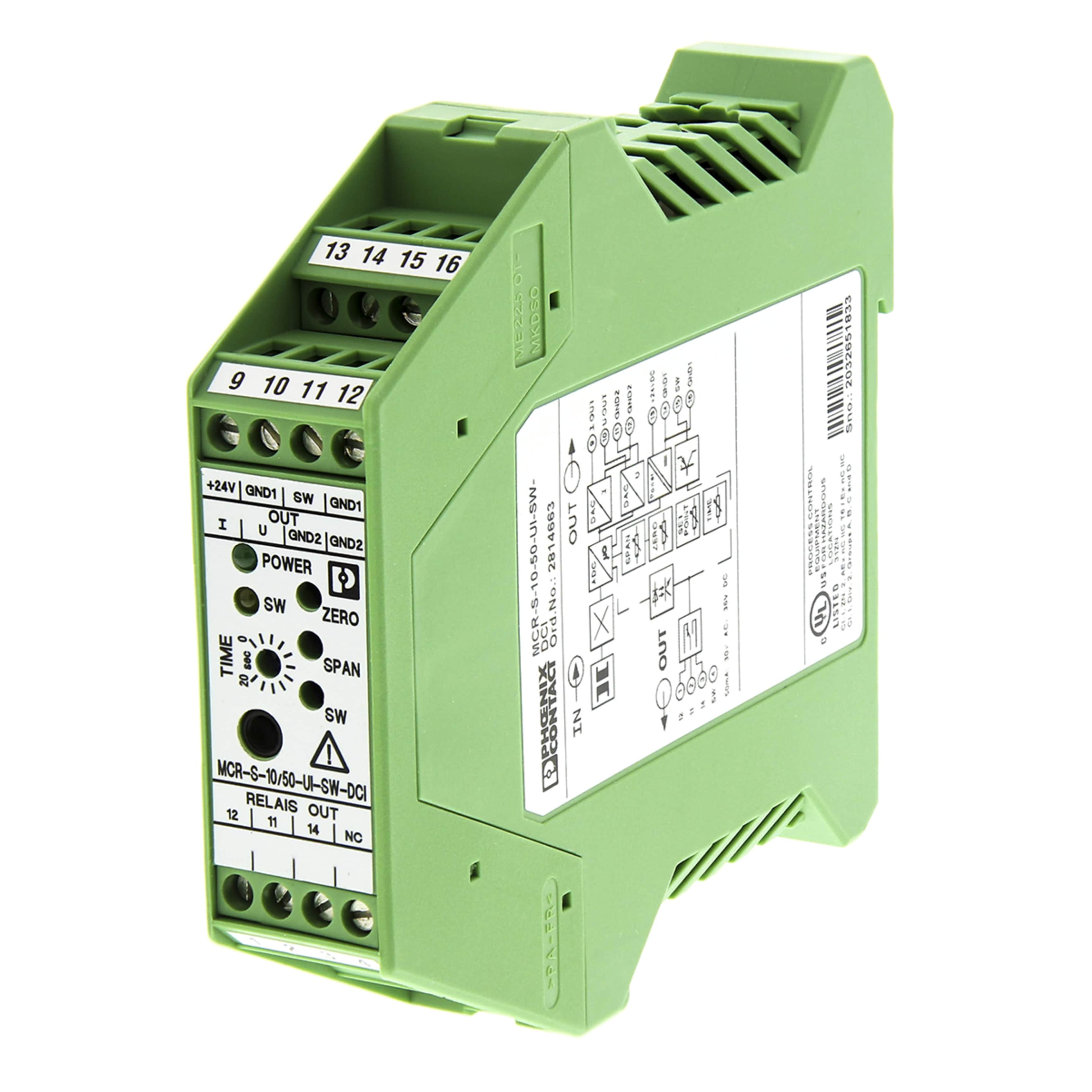 Phoenix Contact 2814744 MCR-S-1-5-UI-SW-DCI Converter