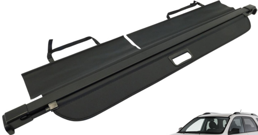 NEW KIA SPORTAGE MK2 BLACK BOOT LOAD COVER RETRACTABLE PARCEL SHELF 2005-2009
