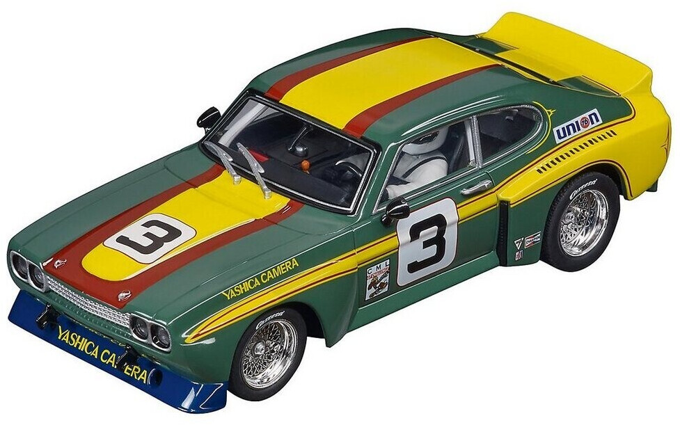 Carrera Evolution 27646 Ford Capri RS 3100 ""No.3"" 1974 1:32 Auto Slotcar Licht