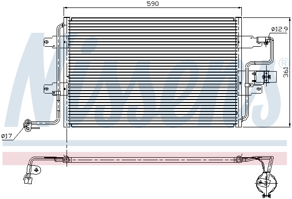 NISSENS Aircon Condenser 94310 for SEAT LEON (1999) 1.8 VT20 etc - Image 10