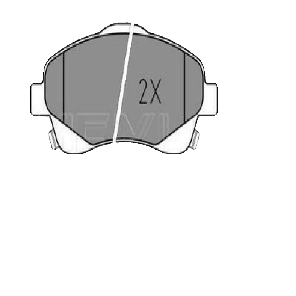 Front MEYLE GERMANY 025 237 6819/W Brake Pad Set, disc brake for TOYOTA