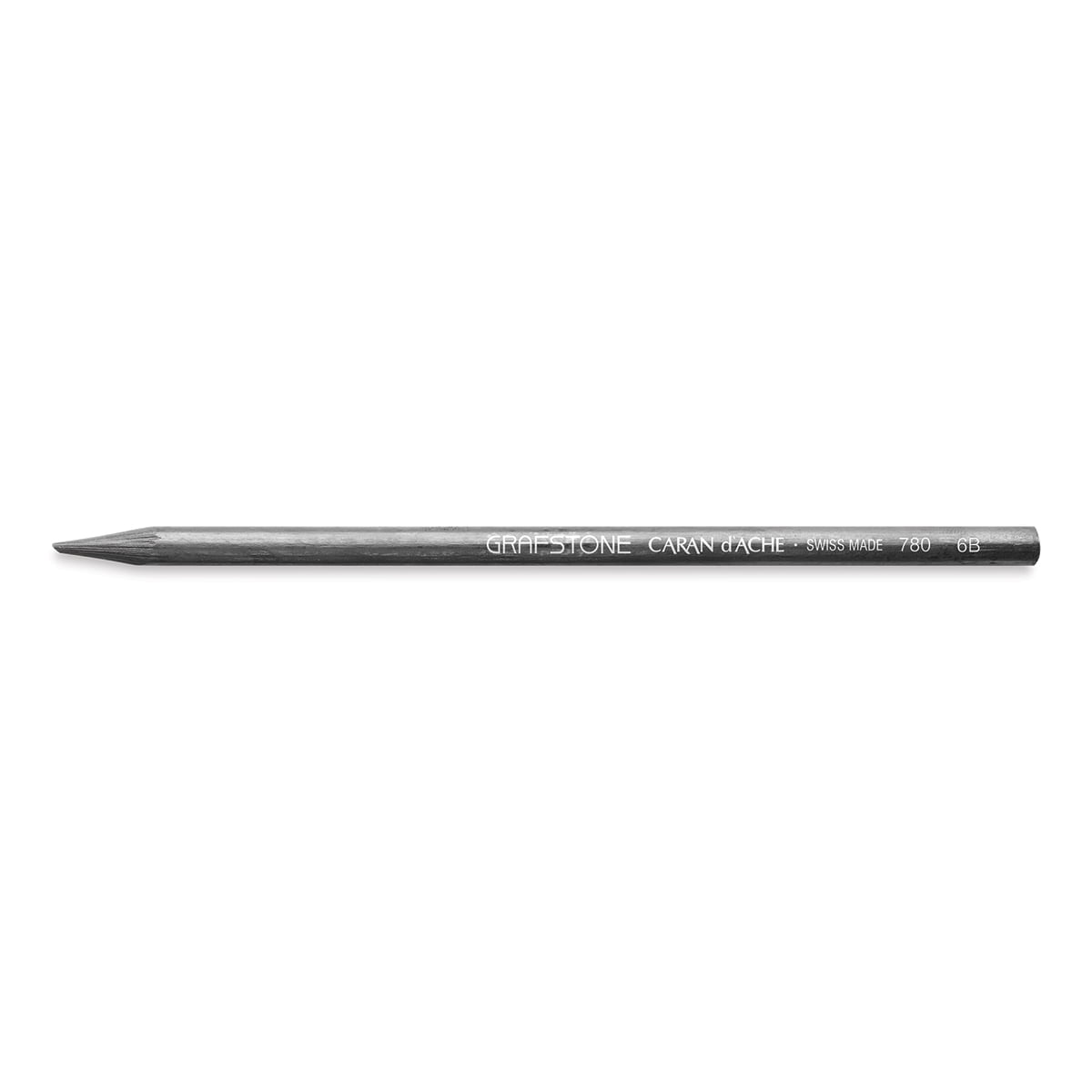Caran d'Ache Grafstone Graphite Pencil Solid Graphite 6B For Sketching Drawing