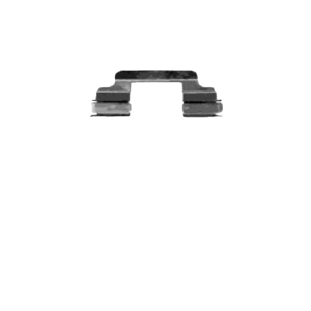 Original METZGER Accessory Set Brake Pad 109-1230 for Citroën Fiat