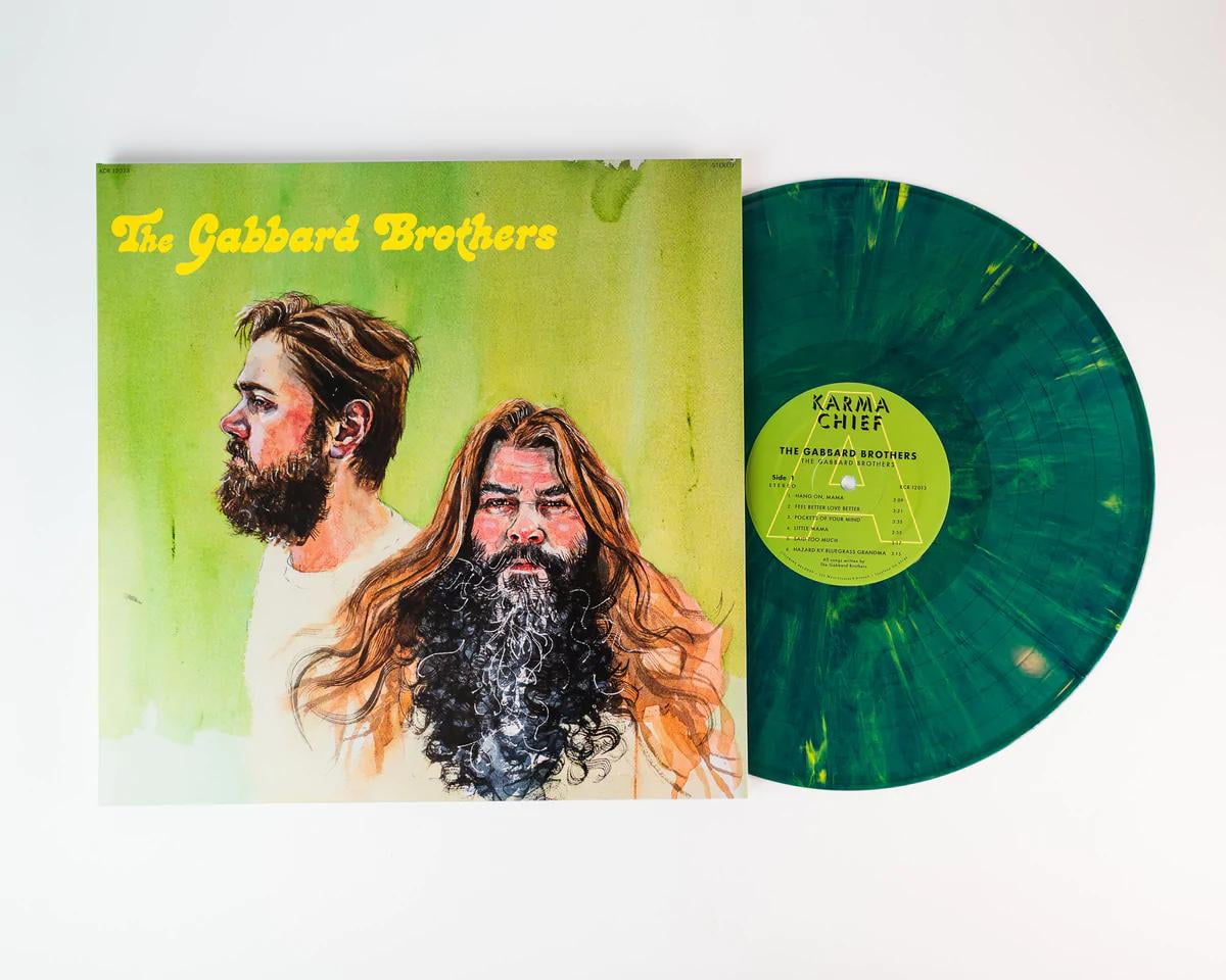 Gabbard Brothers Self-Titled LP vinyl USA Karma Chief 2022 limited edition Indie