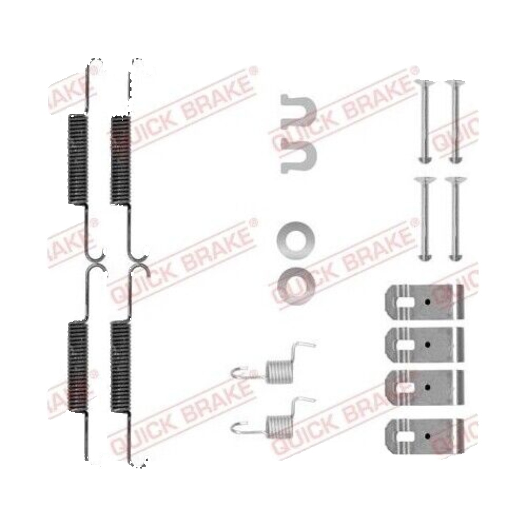 2x ✅Fits QUICK BRAKE QB105-0895 Accessory Kit, parking brake shoes Q ⭐UK Seller⭐ - Image 6