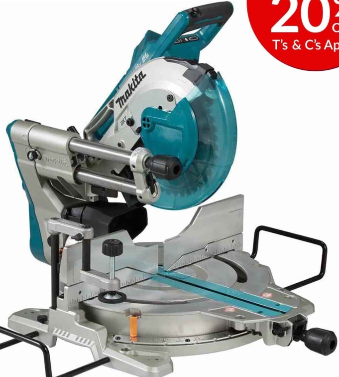 MAKITA DLS110Z Twin 18v Slide mitre saw 260mm