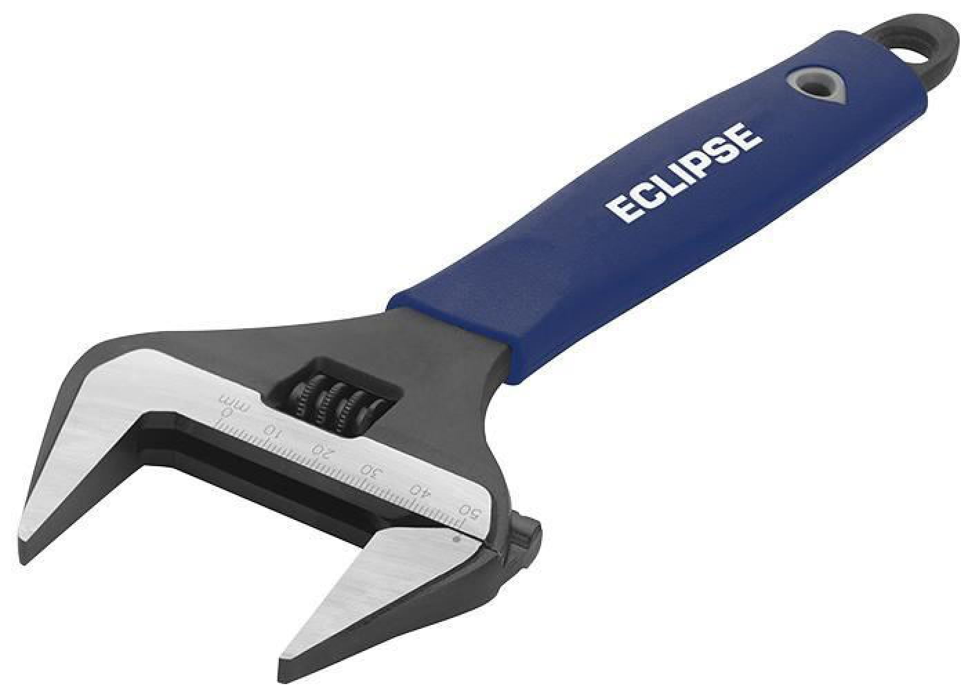 Eclipse ADJW10WJ 250mm 10in wide jaw adjustable spanner 50mm capacity wrench