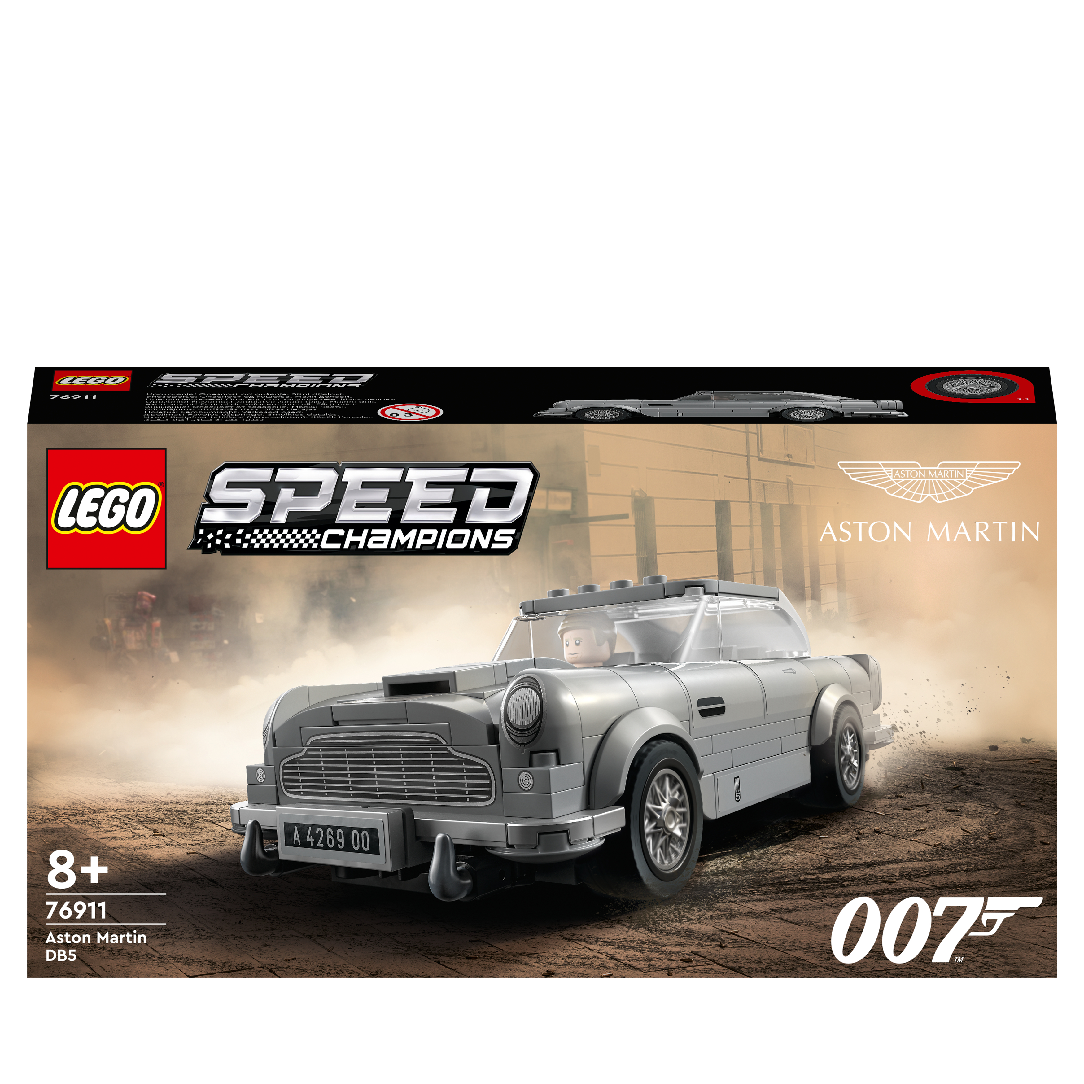 LEGO Speed Champions 007 Aston Martin DB5 James Bond Car Ref 76911 + Buggy 42101 - Image 6