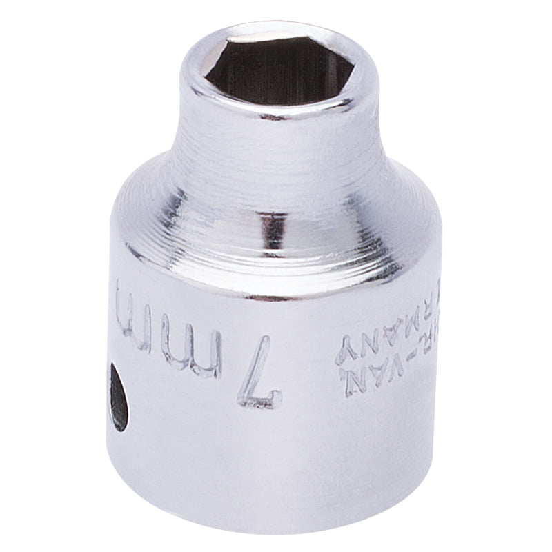 Draper 25838 Elora Bi-Hexagon Socket 3/8"" Sq Dr 7mm