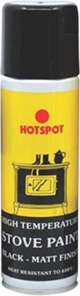 Hotspot Spray Stove Paint Matt Black 150ml HOT200911