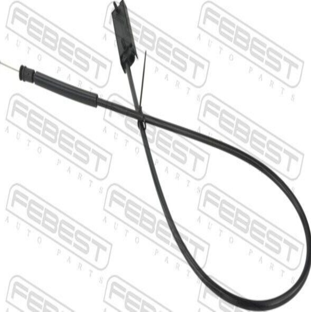 19101-E87TUF FEBEST Bonnet Cable for BMW
