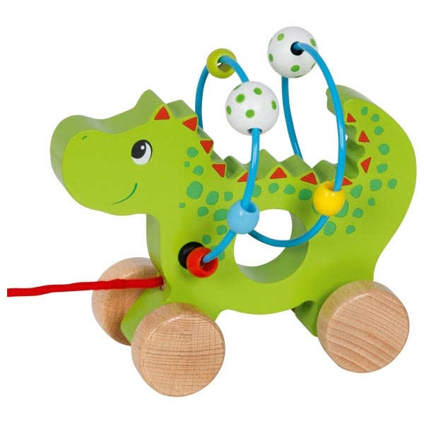 Goki - Ziehtier Mit Motorikschleife Drache - Image 2