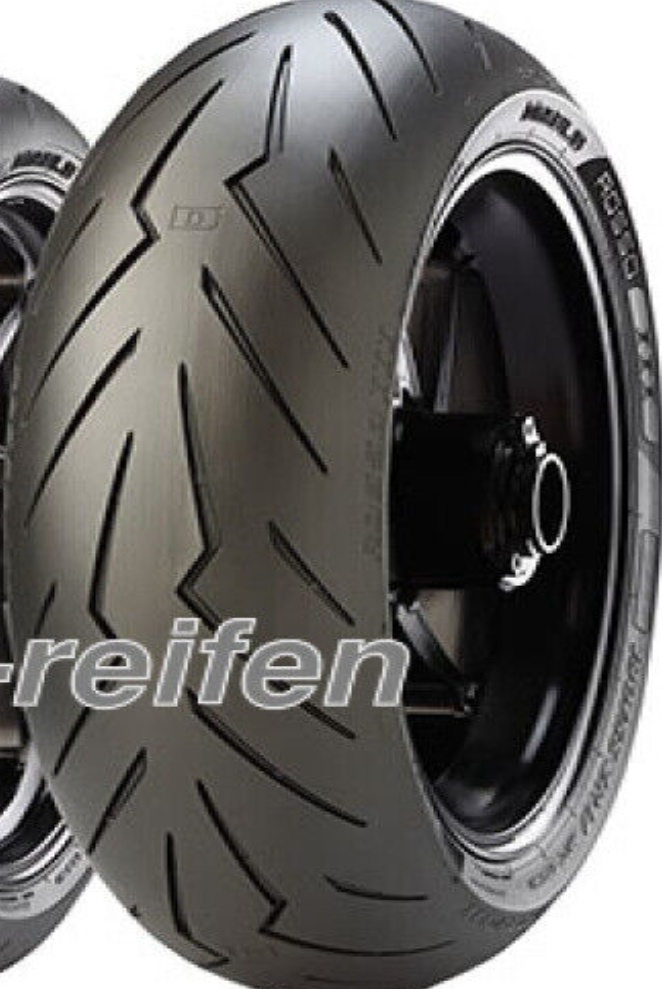 1 x Pirelli Diablo Rosso III Motorcycle 140/70/17 66H TL Rear Tyre - 1407017