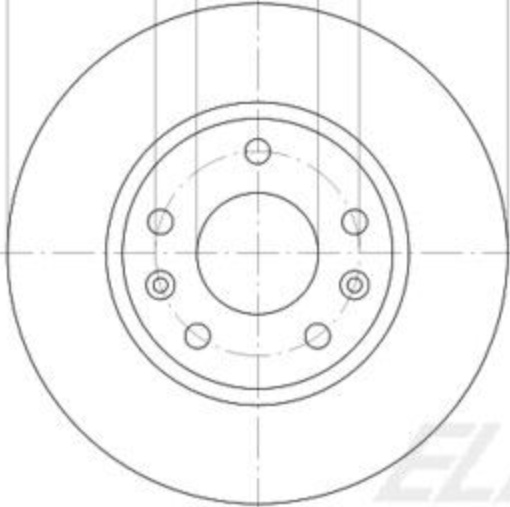 For Dacia Renault Brake Discs Pair Front Vented MDC2195C 280 mm Diameter Mintex