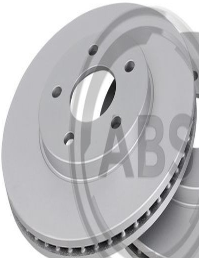 2x Original A.B.S. Brake Disc 17847 for Chevrolet