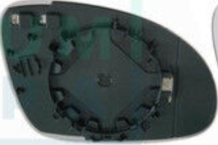 Right TYC 337-0093-1 Mirror Glass, outside mirror for SEAT,SKODA,VW