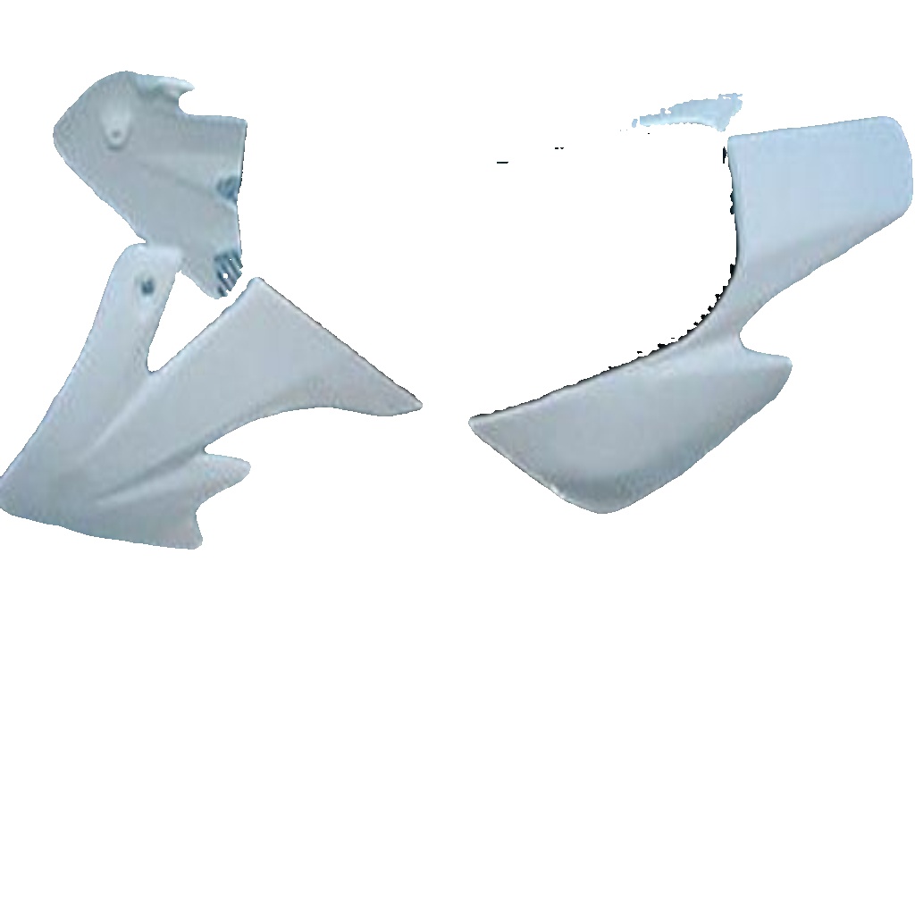 WHITE CRF50 STYLE PIT BIKE PLASTICS SET & SEAT 50cc 110cc 125cc PITBIKE