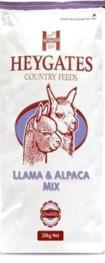 20KG HEYGATES LLAMA & ALPACA MOLASSED FULLY MINERALISED FOOD MIX 16% PROTEIN