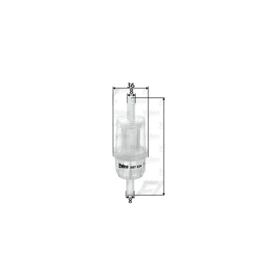 VALEO-OE 587524-OE Fuel Filter for MERCEDES-BENZ