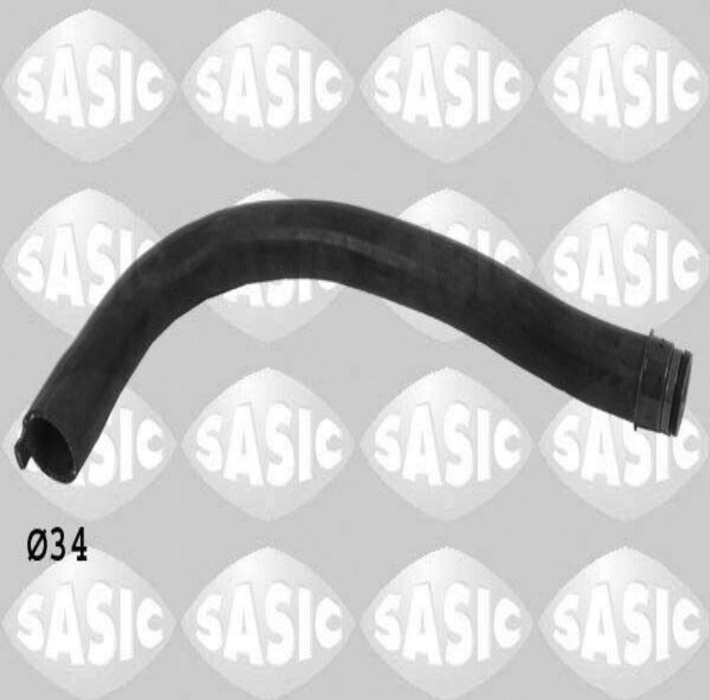 Upper SASIC 3400030 Radiator Hose for CITROËN,PEUGEOT