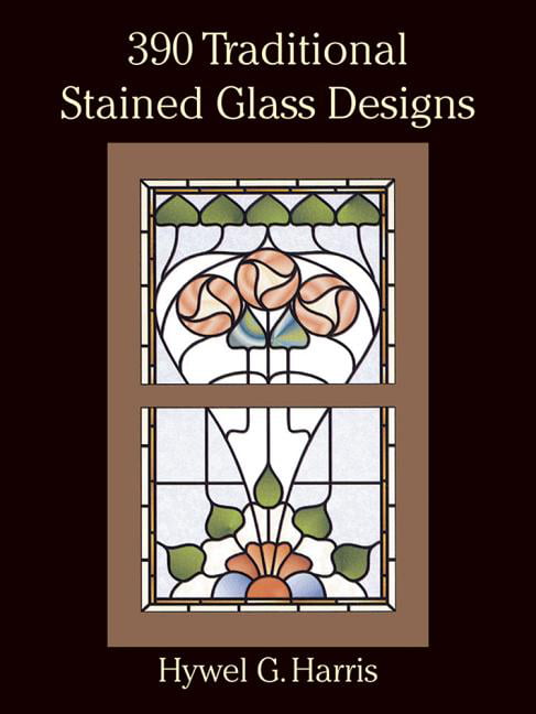 390 Traditional Stained Glass Designs by Hwyel G. Harris - Image 5