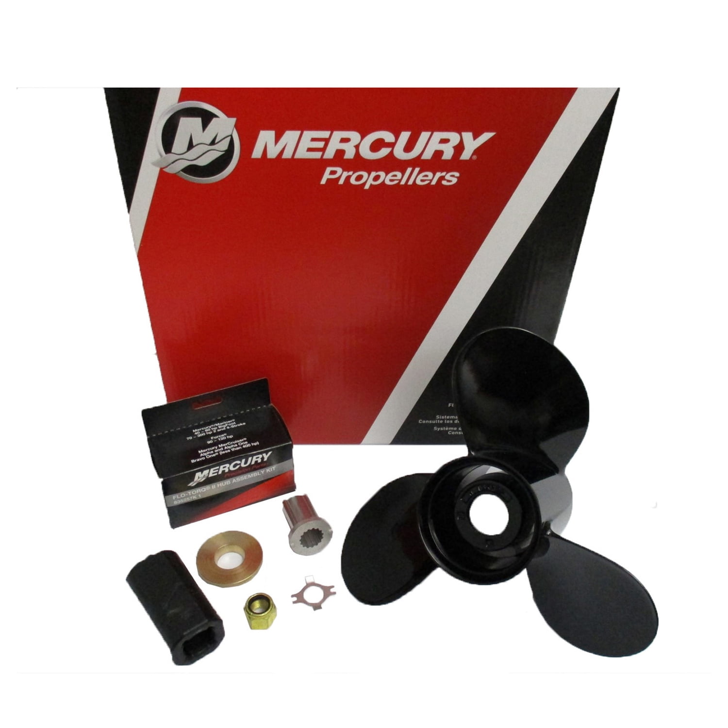 Genuine Mercury Mariner 40-125HP 13"" x 19"" Outboard Propeller 48-77346A45