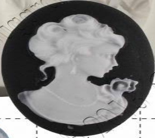 Silicone mould Cameo Ladies | Food Use FPC Sugarcraft FREE UK shipping!