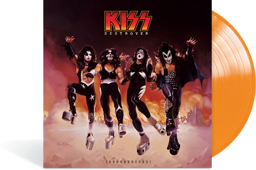 Kiss - Destroyer - Orange Vinyl Indie Exclusive Ltd. Ed.