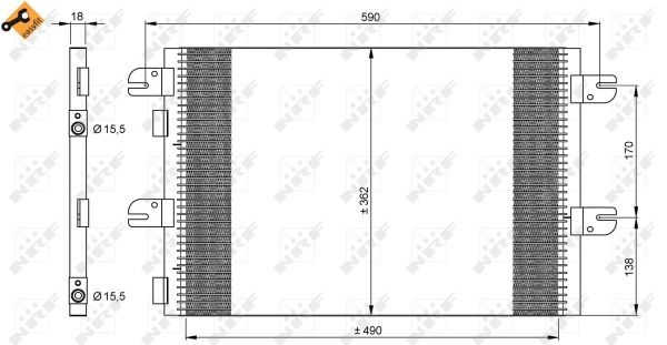 Nrf Condenser - 350334