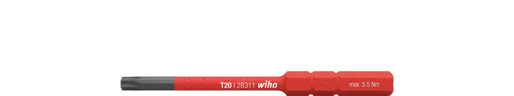 Wiha Torx T10 SlimBit Replacement Slim Bit VDE SoftFinish SlimVario 35507